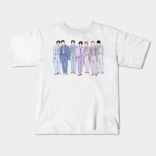 BTS Yet To Come Door Version Kids T-Shirt